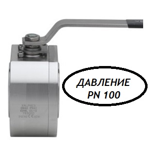 Арт. 764150 шаровой кран стальной фланцевый для давления PN100